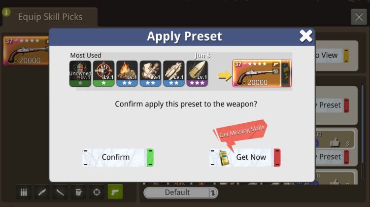 Equip Skill Picks Improvements 2