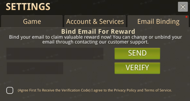 bind email